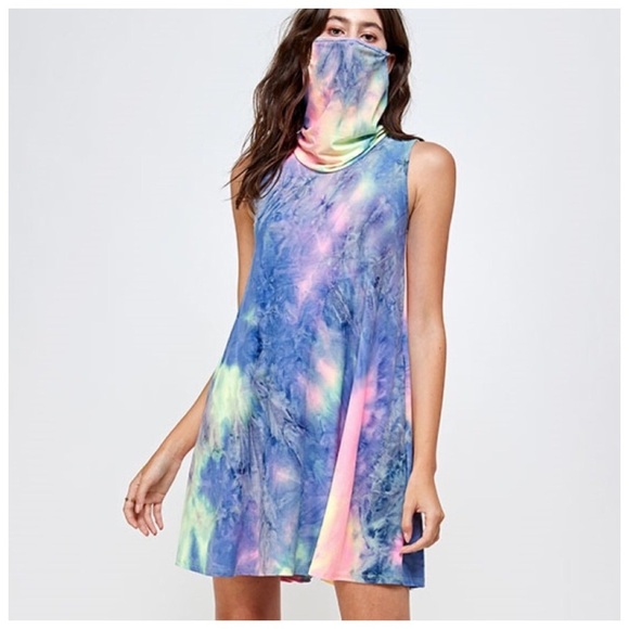 🆕Just In-Plus Size multi color shift dress - Picture 5 of 5